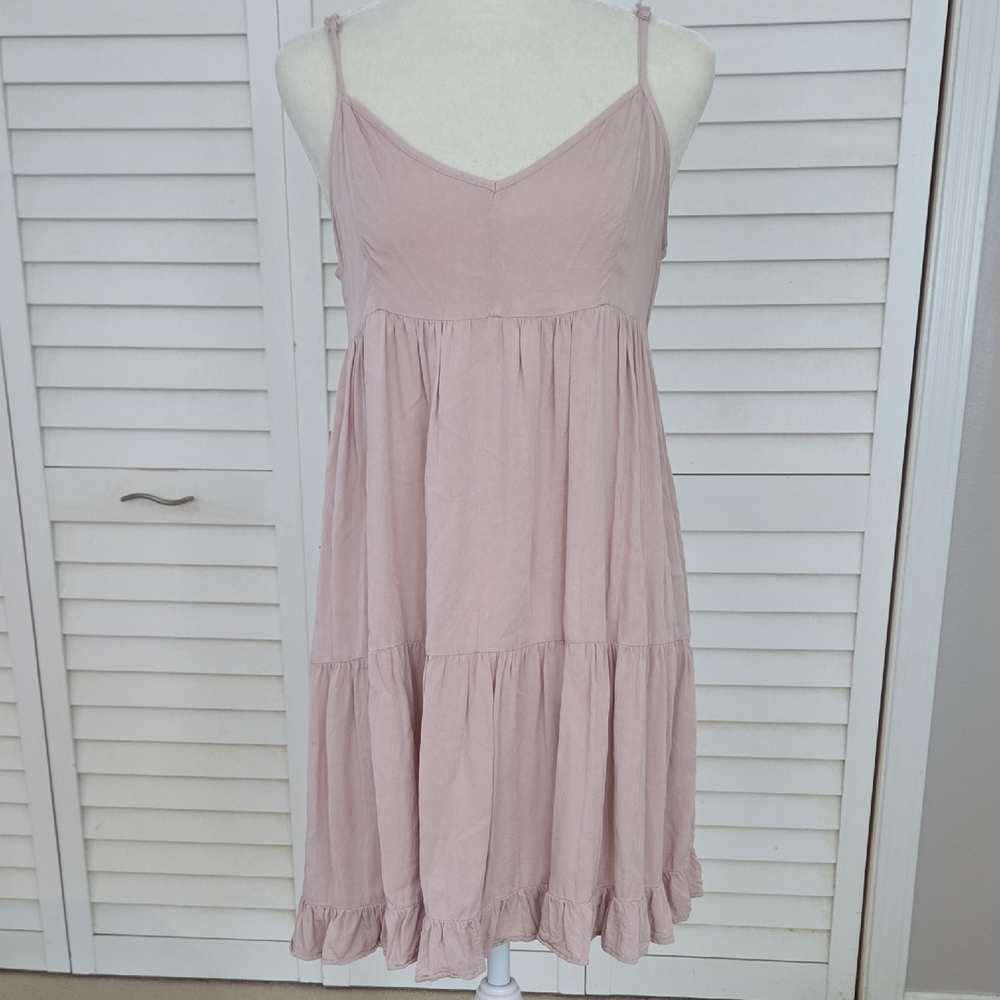 American Eagle Outfitters Light Pink Mini Dress
